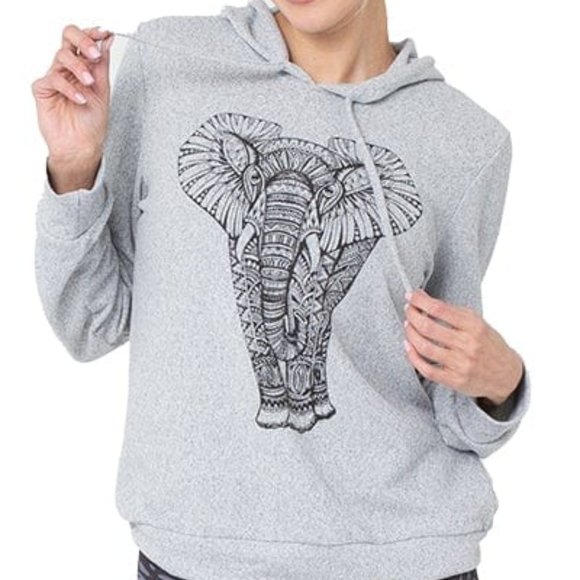 LA Soul elephant graphic hoodie - Picture 1 of 1